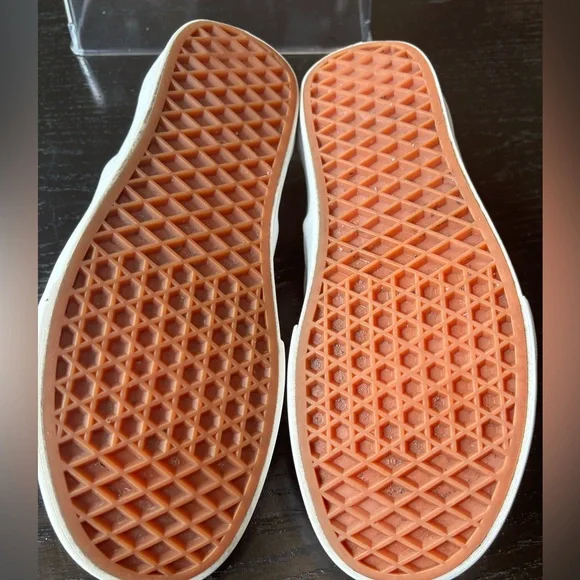 Vans Perforated White Slip-On Loafers - Picture 8 of 8